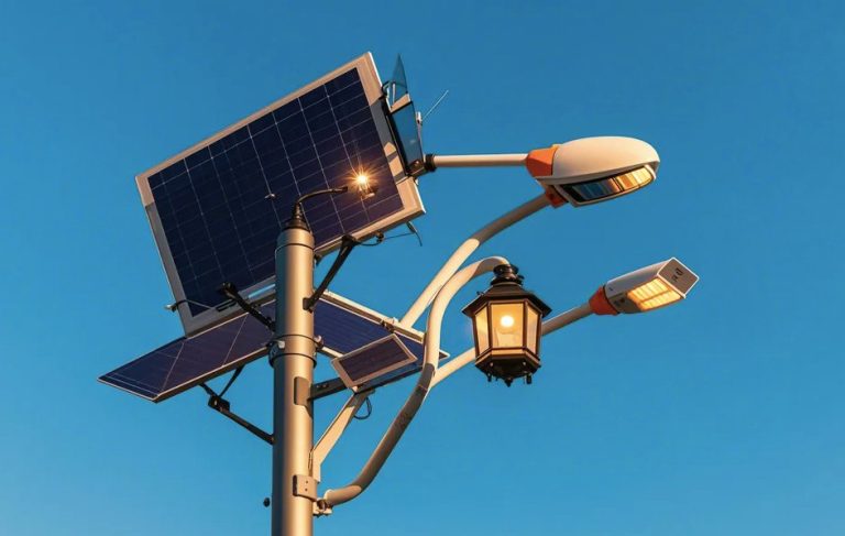 Integrated Solar Street Light